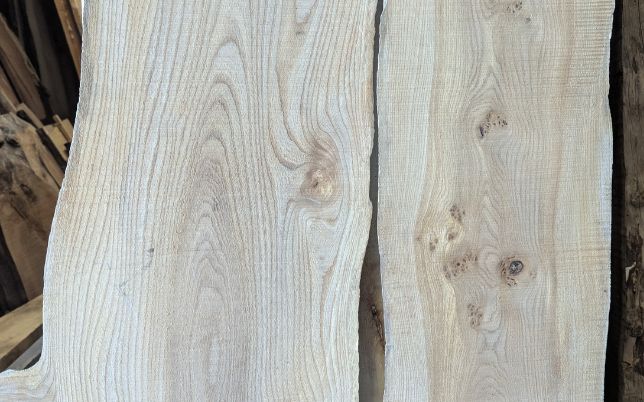 Figured ash boards